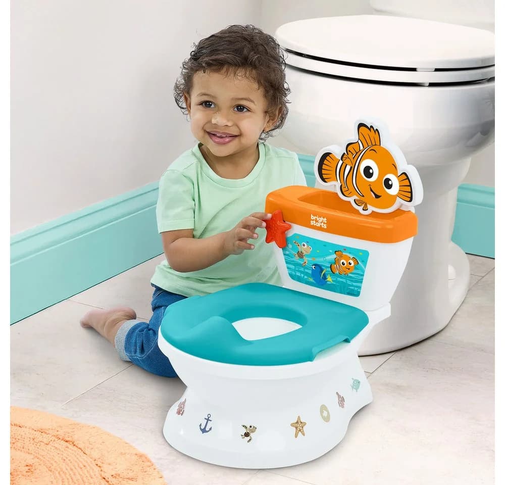 Bright Starts My Size Potty Toilettentrainer Disney Nemo mit Sound