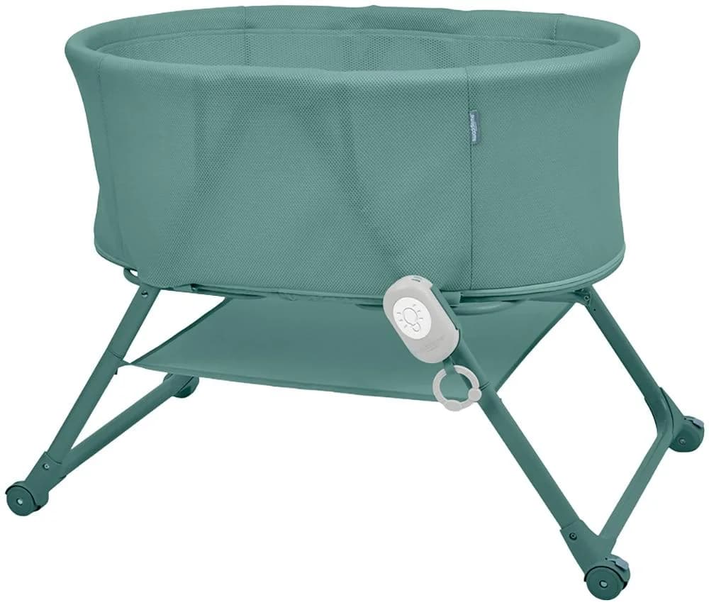 Ingenuity Snooze & Stow™ Reisebett Grün Faltbar