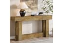 Tribesigns Konsolentisch 160 cm Holz Konsolentisch Braun Bild 2