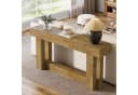 Tribesigns Konsolentisch 160 cm Holz Konsolentisch Braun Bild 3