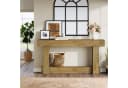 Tribesigns Konsolentisch 160 cm Holz Konsolentisch Braun Bild 5