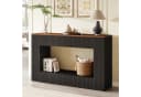 Tribesigns Konsolentisch 140 cm Schwarz Modern Bild 1