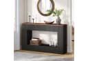 Tribesigns Konsolentisch 140 cm Schwarz Modern Bild 5
