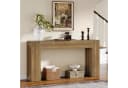 Tribesigns Konsolentisch 160 cm Braun Holzspanplatte Bild 5