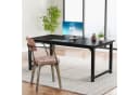 Tribesigns Computertisch 160x80cm Industriell Grau/Schwarz Bild 3