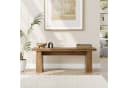 Tribesigns Schuhbank 120 cm Landhaus Stil Holz Sitzbank Bild 2