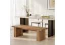 Tribesigns Schuhbank 120 cm Landhaus Stil Holz Sitzbank Bild 4