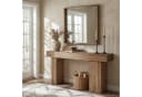 Tribesigns Konsolentisch 160 cm Massivholz Flurtisch Bild 1