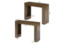 Tribesigns Konsolentisch 105 cm Flurtisch Farmhouse Design Bild 5