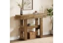 Tribesigns Konsolentisch 2-stufiger schmaler Sofatisch 105 cm Bild 1