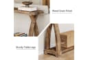 Tribesigns Konsolentisch 2-Tier Massivholz Schmal Eingangstisch Bild 5