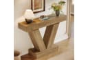 Tribesigns Konsolentisch 105 cm mit V-förmigen Beinen Bild 5