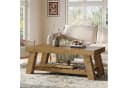 Tribesigns Couchtisch Braun Landhaus mit Stauraum Bild 1