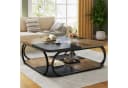 Tribesigns Couchtisch 100x100x50 cm Quadratisch Landhausstil Bild 5