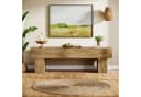 Tribesigns TV-Schrank 160cm Bauernhaus-Stil Braun Bild 1
