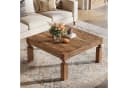 Tribesigns Couchtisch 100cm Landhausstil Massivholz Bild 1
