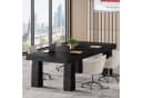 Tribesigns Schreibtisch 160x80 cm Schwarz Industriell Bürotisch Bild 5