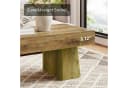 Tribesigns Couchtisch Landhausstil Braun MDF Bild 4