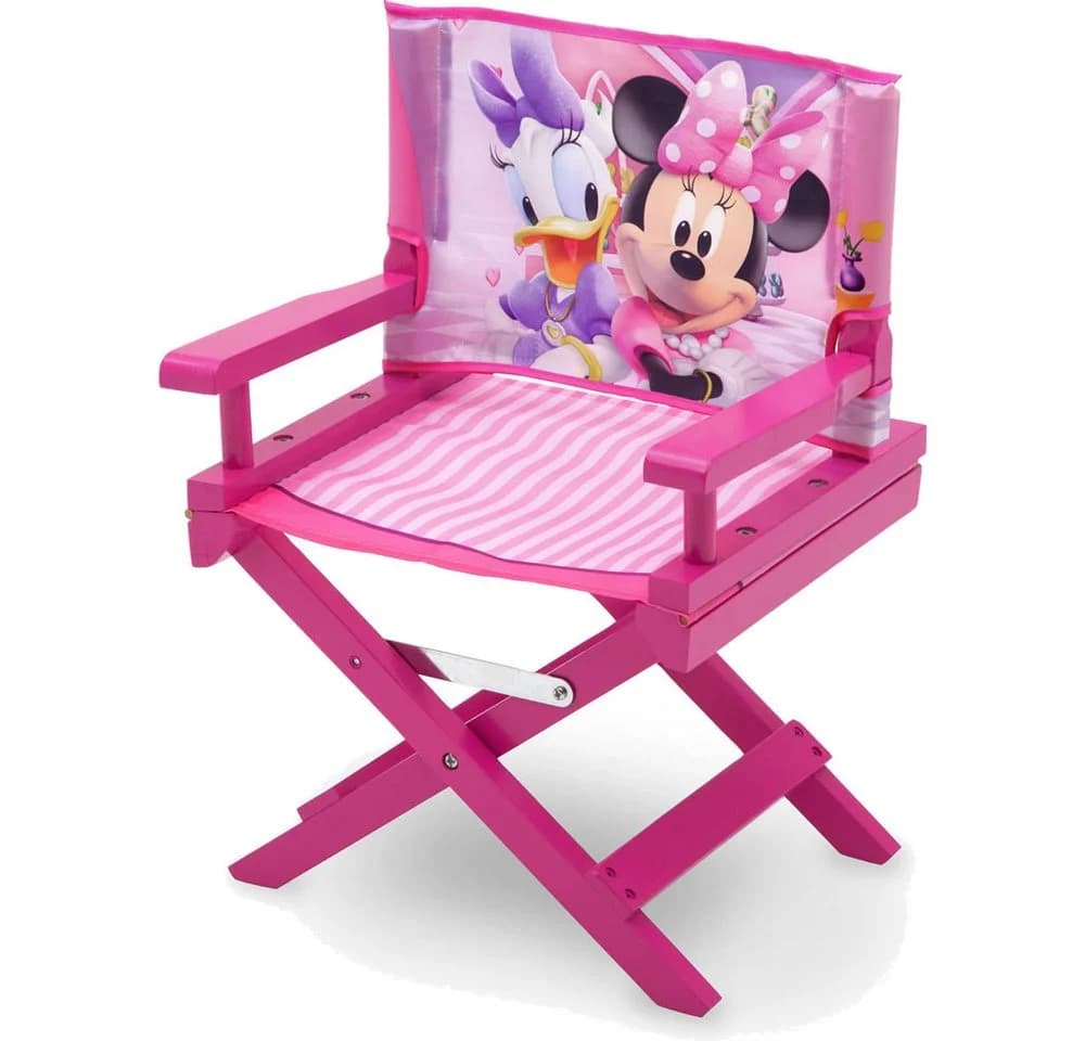 Disney Minnie Mouse Kinderstuhl Regiestuhl Holz Pink - Bild 3