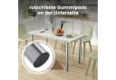 Youyijia Tischbein Edelstahl verstellbar silber Bild 1