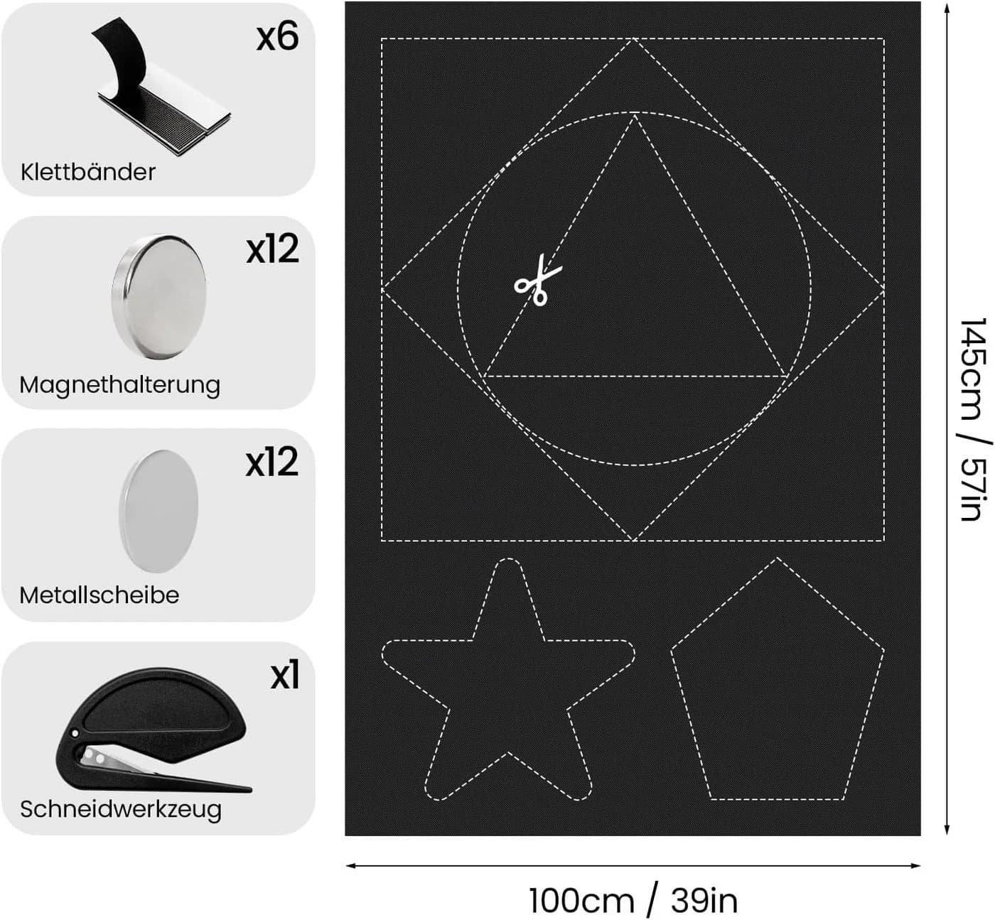 Youyijia Magnetische Verdunkelungsvorhänge für Fenster - Bild 3
