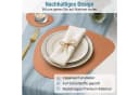 Youyijia Platzset 6er Set Tischset aus Leder-Imitat Bild 3