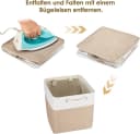 Youyijia Aufbewahrungsbox Set 3-teilig Zusammenklappbar Stoff Bild 3