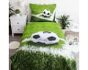 Jerry Fabrics Jugendbettwäsche Fußball 140x200 + 70x90 cm 100% Baumwolle Bild 2