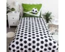 Jerry Fabrics Jugendbettwäsche Fußball 140x200 + 70x90 cm 100% Baumwolle Bild 3