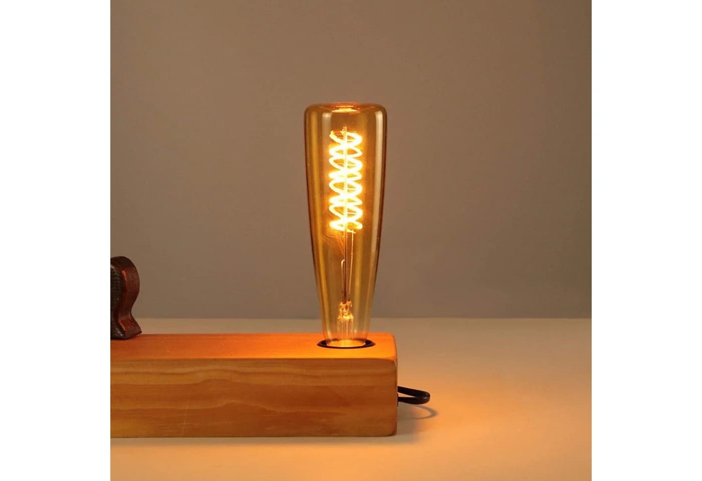ZMH LED-Leuchtmittel LED Glühbirne E27 Retro Edison Glühlampe 4W Weinflasche Warmweiß