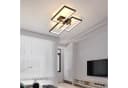 ZMH LED Deckenleuchte Schwarz Dimmbar Modern-Design Bild 4