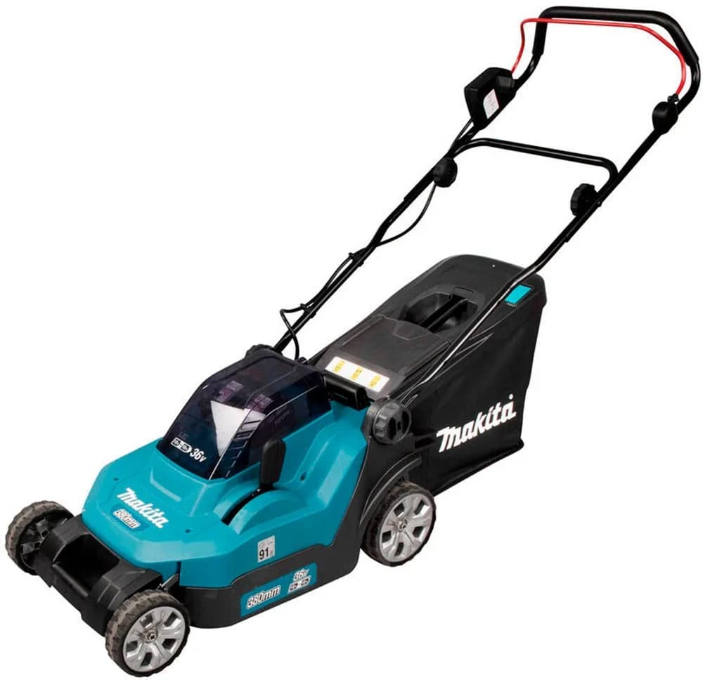 Makita Akku-Rasenmäher 2x18V4Ah 2Akku+Do.LG DLM382PM2 - Bild 3