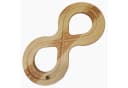 Madera Spielzeuge Motorikschleife Motorik Acht Eschen Massivholz Bild 1
