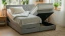 PAARA Boxspringbett Rio mit Bettkasten & verstellbarem Kopfteil Bild 2