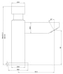 Tuganna Waschtischarmatur Timer Kaltwasserarmatur Wasserstopp-Funktion Bild 1