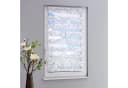 Doppelrollo GARESA Swing Gr. 5 Weiß-Grau-Violett 50x150 cm Polyester Bild 1