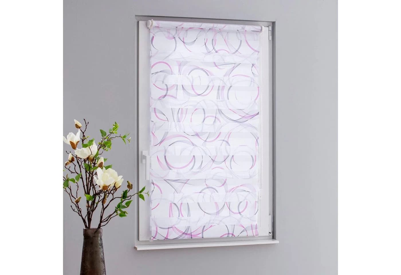 Doppelrollo GARESA Swing 45cm x 150cm Polyester - Bild 4