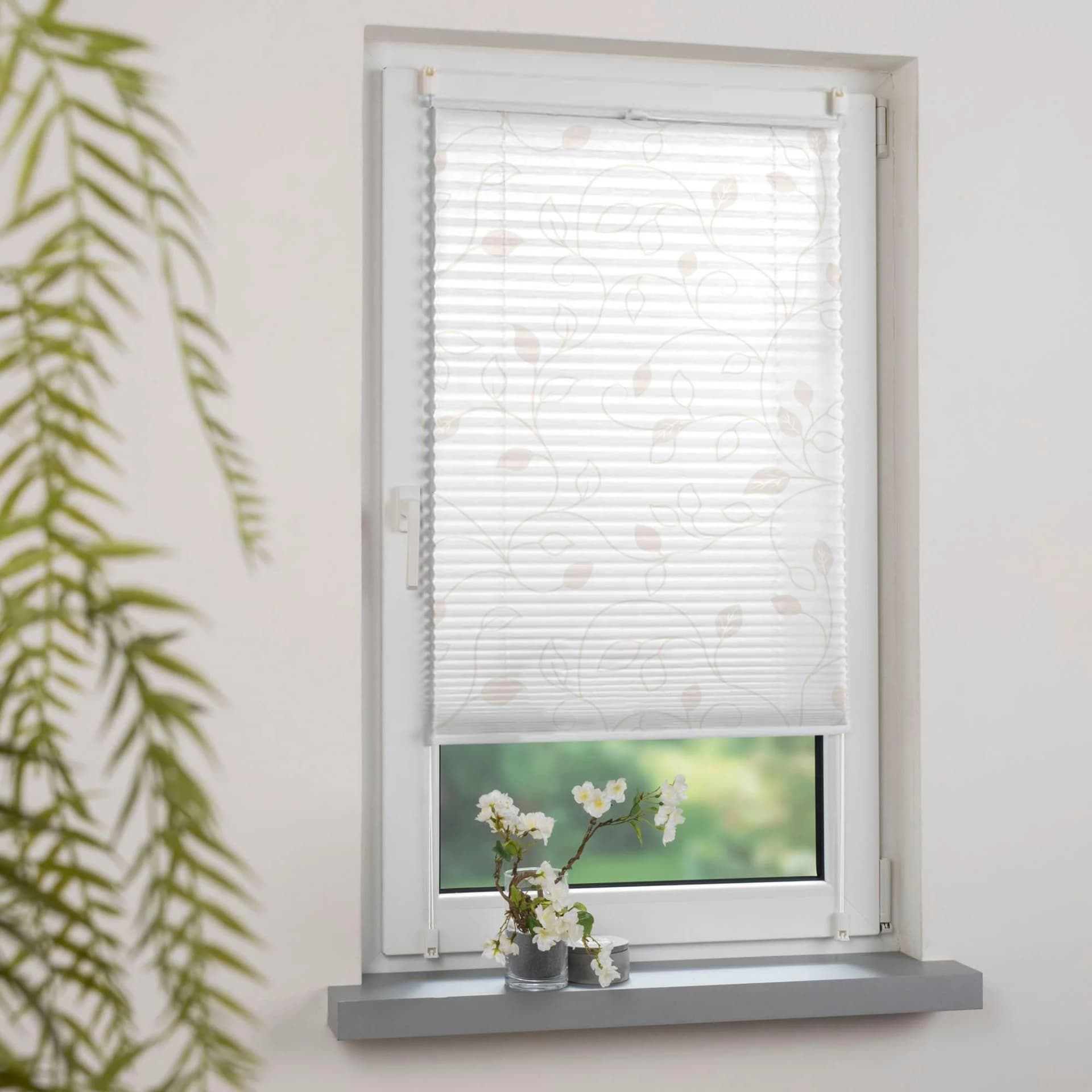Plissee GARESA "Ranke" Gr. 16 Beige Klemmfix