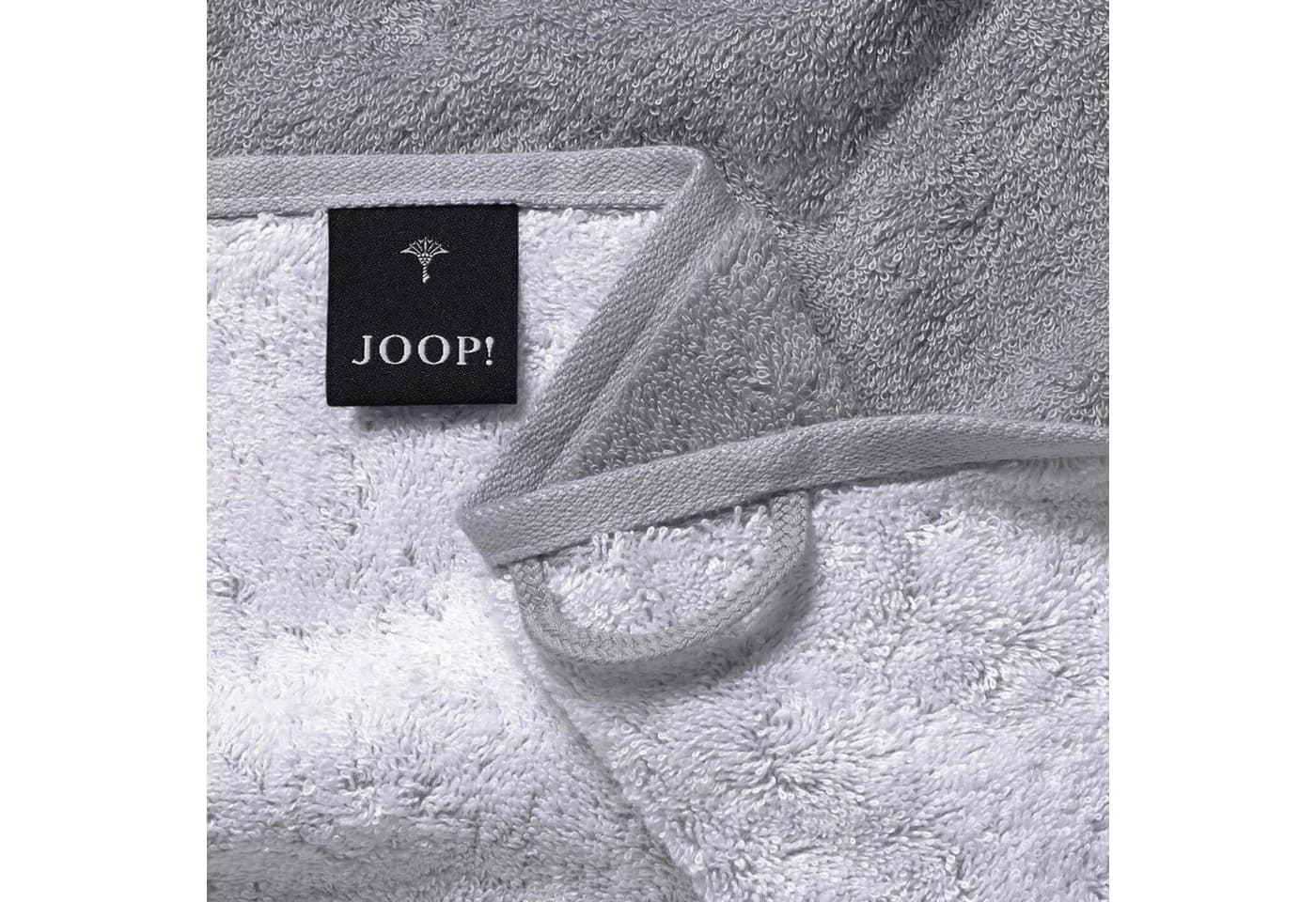 JOOP! Handtuch-Set 2 Stück Silber Grau 100% Baumwolle - Bild 3