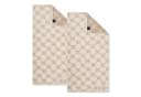 JOOP! Handtuch Cornflower 2 Stück Creme 50x100, Walkfrottier, Baumwolle Bild 2