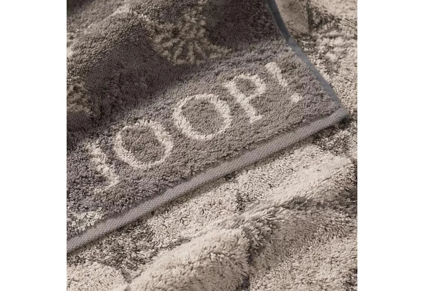 JOOP! Gästetuch Cornflower 2 Stück Blau/Grau Baumwolle