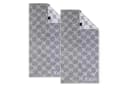 JOOP! Handtuch 2 Stück Cornflower Silber 50x100, Walkfrottier Bild 2