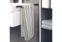 Cawö Life Style Handtücher 2 Stück Streifen Grau 50x100 Baumwolle Bild 1