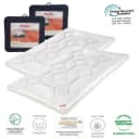 Paradies Kunstfaserbettdecke 2 Stk Halia Ganzjahresbett 135x200 Baumwolle Aloe Vera Bild 1