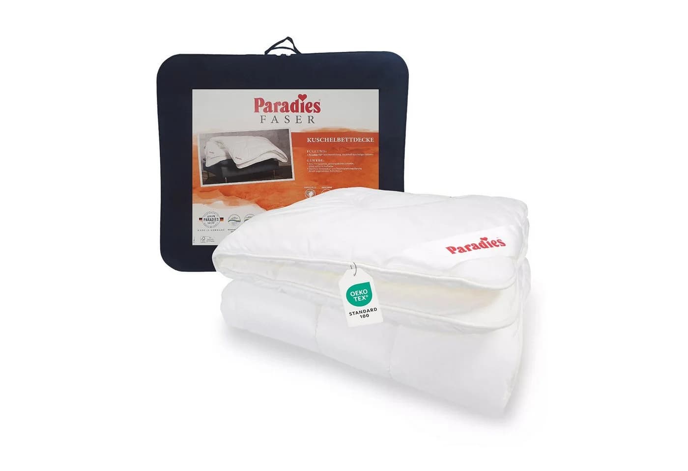 Kuschelige Winter-Bettdecke aus Polyester und Baumwolle - Bild 2