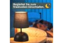ZMH Tischleuchte Wohnzimmer 2ER Set Schwarz Stoff Schreibtischlampe Bild 4