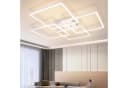ZMH LED Deckenleuchte 4 Rahmen Modern 32W 3000K Weiß Bild 2