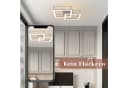 ZMH LED Deckenleuchte Modern 24W Warmweiß Augenschutz Bild 5