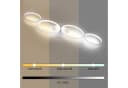 ZMH LED Deckenleuchte Modern mit Fernbedienung, Augenschutz, Einfache Installtion, LED fest integriert, warmweiß-kaltweiß Bild 4