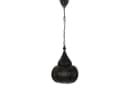 Casa Moro Orientalische Lampe Taza Schwarz Hängeleuchte mit Baldachin & Kette Bild 5